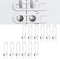 Baby Proofing Cabinets, 12 Pack U-Shaped Child Locks for Cabinets, Child Safety Cabinet Latches by SPISPI (White)