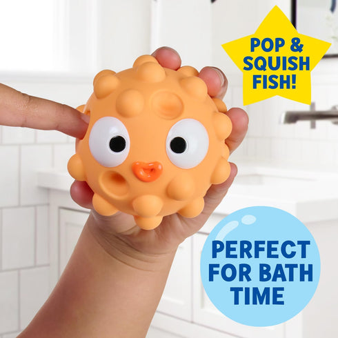 Baby Shark Sensory Fun Friends - 4 Pack Fidget Toys to Develop Sensory Skills (4+ Months)