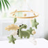 GOODMOM Dinosaur Baby Crib Mobile | Boys Nursery Decoration | Wooden Mobile for Crib | Dinosaur Nursery Mobile Theme |