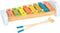 Small Foot Wooden Kids Xylophone Groovy Beats Color-Coded Musical Instrument Toy with