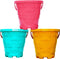 Holady Plastic Beach Castle Mold Buckets, 7.3'' Large Size Sand Bucket Water Bucket