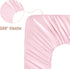 Ersmak 2 Pack 28 52 9 Satin Crib Sheets for Baby, Silky Comfy Breathable Crib Sheets for Standard Crib and Toddler