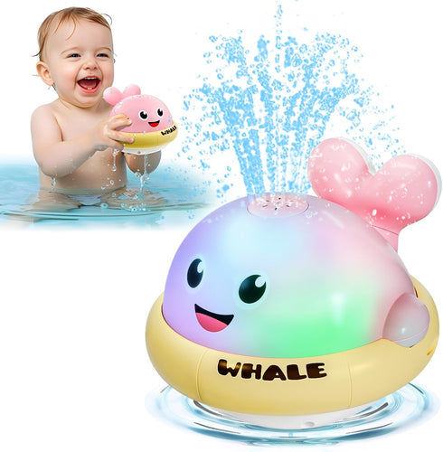 Bath Toys for Kids Age 1-3, Light Up Baby Bath Toys for