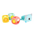 Lamaze Stacking Blocks - Rattle & Roll Baby Blocks for Fine Motor Skill Development, Interactive Stacking Toys for Ages