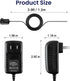 Xzrucst M3 VER-M3 Global AC/DC Adapter for Veridian Healthcare Ibaby i Baby Monitor Wireless Digital Baby Monitor Power