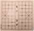 Kisangel Foldable Chess Board, Lint Leather Game Chessboard Double Chinese Chess Board Simple Go Classic Chess Board