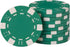 11.5 Set 300 Fat Cat Gram Texas Hold 'em Claytec Poker Chip with Aluminum Case, Striped Dice Chips