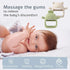 2 Pack 0-3-6-12 Baby Teether Toy, BPA Free Silicone Mitten Glove Teether for Sucking Needs, Baby Teething Toys Months