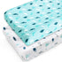Changing Pad Cover for Boys Girls, 2 Pack Comfy & Breathable Changing Table Cover for 32''x16" Changing Table Pads