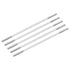 MECCANIXITY 304 Stainless Steel Push Rod Connector, Double End Threaded Rod for DIY RC Car, Boat, Airplane, M2.5x90mm,