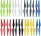 Fytoo 28pcs Propeller for DJI Tello RC Quadcopter, Spare Parts Drone Blades, Seven Colors