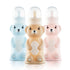 (Pack 3 Special Supplies Honey Bear Straw Cup Long Straws, Squeezable Therapy and Special Needs Assistive Drink