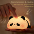 Dimmable YR YRHH-PET Panda Cute Night Light, Squishy Panda Kids Lamp, Rechargeable Animal Light Decor, Pandas Gifts