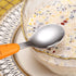 Travel Cutlery Set Baby, 3 PCS Toddler Utensils, Kids Spoon and Fork Self-Feeding, Stainless Steel Fun Baby Silverware