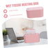 HANABASS Baby Wipes Warmer Battery-Operated Wipe Heater Cordless Wet Tissue Heater Comfortable Low Power Constant