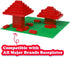 Classic Building Bricks, 100 Piece 2x4 Blocks, STEM Creative Toys Compatible with All Major Brands (Red)