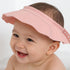 ZUNOXAZ 2PCS Children Bath Visor Hat - Baby Shower Shampoo Cap - Adjustable Soft Hair Washing Guard - Bathing Hat