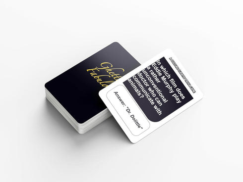 Ghetto Fabulous: A Celebration of African-American Heritage – Fun Black Culture Trivia and Card Game