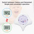 b&h Baby Bath & Room Thermometer, Digital Floating Toy for Toddlers, Safe Bathtub Water Temperature Manta Ray