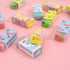 8 Pcs Cute Dinosaur Style Erasers for Kids, Large Novelty Animal Desk Pets for School Supplies