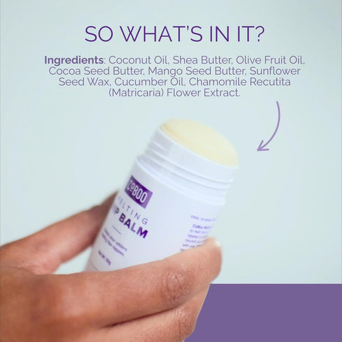 CoBoo Melting Nip Balm for Sore Nipples, Baby-Friendly Postpartum Essential, Touch-Free Application, Soothes