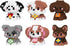 HIGH GODO Dog Party Favors Building Set, Mini Dogs Animal Building Blocks,