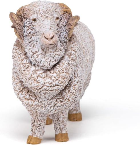 Papo - Hand-Painted - Merinos Sheep Figurine - Farmyard Friends - 51174 - Collectible - Suitable for Boys and Girls 3+