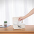 Klmnop 8.3L 4.9W 3.9H inch Dog Wipes Dispenser for Paw & Butt Cleaning, x x Wipe Holder with Lid, Refillable