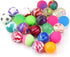 Pllieay 24 Pieces Bouncy Balls for Kids, 25mm Rubber Balls Mixed Color Party Bag Filler for Prizes and Stocking Stuffers