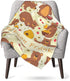 SIMIEEK Personalized Baby Blankets Gifts with Name, Custom Baby Boys Girls Bear Blankets Customized Name