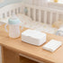 Ipetboom 6.69X4.13X2.36In Baby Wipes Dispenser Refillable Wet Tissue Holder with Nonslip Base and Dust Cover Portable