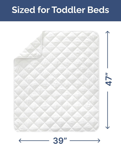 39x47 Toddler Comforter - Down Alternative Toddler Microfiber Comforter - Lightweight & Warm Baby Quilt Blanket - Soft