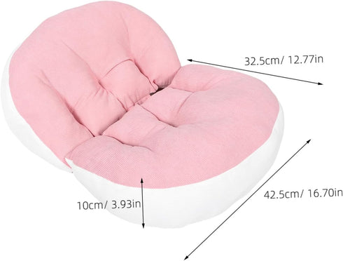 ORFOFE U-Shaped Pregnancy Support Pillow for Ergonomic Abdomen and Cushion Lightweight Nursing Pillow for Pregnant