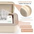 3-Mode Chefhandy Baby Wipe Warmer & Wet Wipes Dispenser, Temperature Control, Large Capacity, Even Heating, Silent