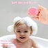 Set, 4Pcs Baby Hair Brush and Comb Baby Soft Bristles Brush Cradle Cap Brush Hair Comb for Newborns Toddlers Boys Girls