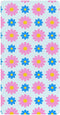 miaozhen Cotton Baby Crib Sheets Ultra Soft Lovely Daisy Floral Peach Blue Playard