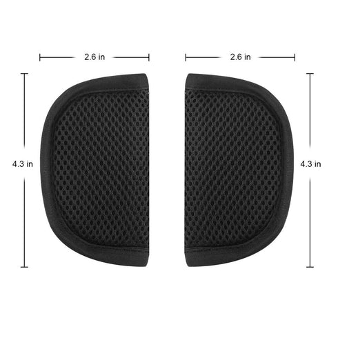 Accmor Car Seat Straps Shoulder Pads for Baby Kids, Soft Strap Covers, Seat Belt Covers for Stroller, Pushchair