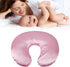 Nurnesy Soft Satin Pillowcase Washable Breathable Protect for Baby Hair and Skin, Nursing Pillow Cover for Feeding