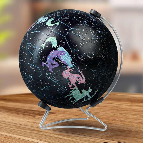 180 3D 11544 Ravensburger Puzzle-Ball Starglobe with Glow-in-The-Dark Edition: Piece Jigsaw Puzzle for Kids - Easy