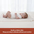 30"x30" 4-Pack Newborn Receiving Blankets, Lightweight, Soft Breathable Infant Swaddles Sensitive Friendly