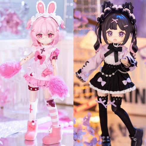 1/12 New Electronic Cute Pet Series Blind Box Mystery Box Action Collectable Anime Figure Model Gift BJD Doll Toys,No