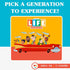 Joy for All The Game of Life Generations - Board Game for Seniors with Easy to Read Action Cards
