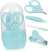 CHICAMPERA 1set Nail Clippers Safe Nail Trimmer Kit Adorable Storage Case for Newborn