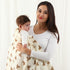 2 Pack 47 47 inches, insular Muslin Swaddle Blankets for Boys Girls, Receiving Baby Blanket Large x Soft Breathable