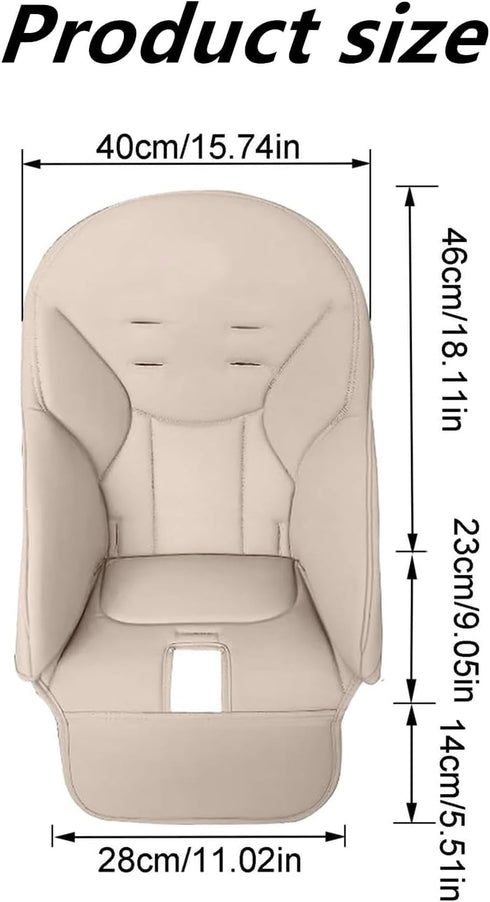 Generic High Chair Covers for Baby - Replacement Cover for High Chairs - Comfortable Cushion for Baby High Chair - High