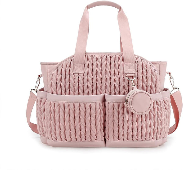 SONARIN Multi-Pockets Stylish Diaper Bag Tote,Waterproof Baby Nappy Changing Bag Mummy Messenger Bags