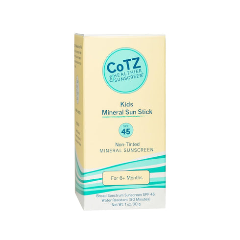 45 CoTZ Kids Mineral Sunscreen Stick | SPF | Gentle | Mess Free
