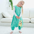 MICHLEY Toddler Sleeping Sack with Feet, Newborn Infant Sleeveless Sleeping Bag, 2-way Zipper Baby Wearable Blanket,