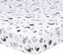 FIGEPO 4 Pack Set Star and Moon Neutral Unisex Fitted Baby Crib Sheets for Baby Boys or Girls