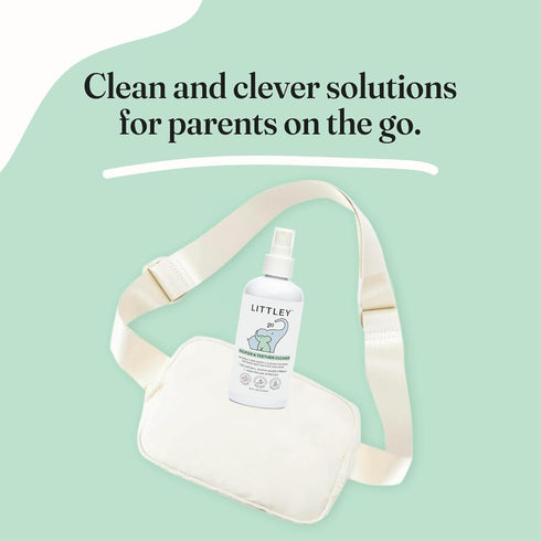8oz Littley Pacifier&Teether Cleaner | AlcoholFree HOCl Spray for Baby Pacifiers, Teethers, Bottles&HighTouch Toys |